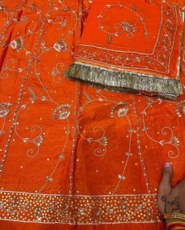 Natural Crap Poshak Pure Thakurji Odhani